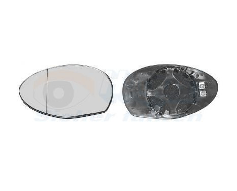 Mirror Glass, outside mirror 0147837 Hagus, Image 2