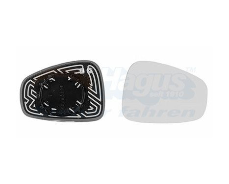 Mirror Glass, outside mirror 0160838 Hagus, Image 2