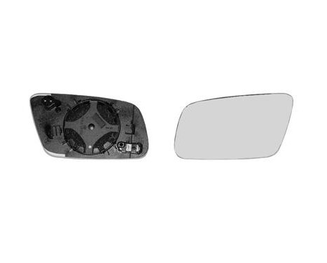 Mirror Glass, outside mirror 0331838 Hagus