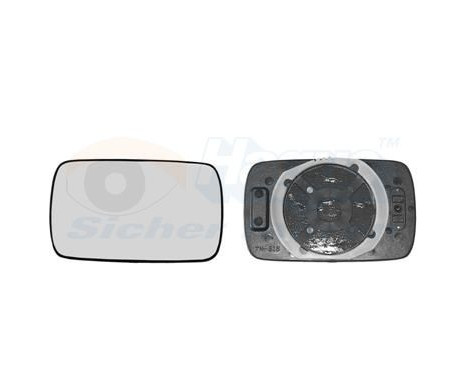 Mirror Glass, outside mirror 0620831 Hagus, Image 2