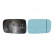 Mirror Glass, outside mirror 0647838 Hagus, Thumbnail 2