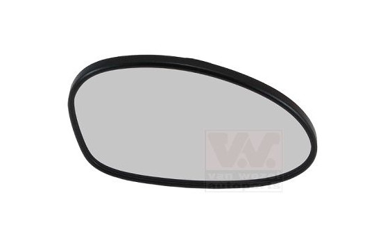 Mirror Glass, outside mirror 0657866U Hagus