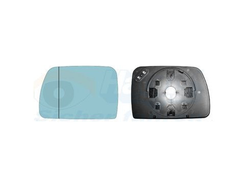 Mirror Glass, outside mirror 0685837 Hagus