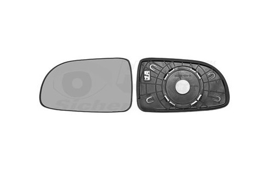 Mirror Glass, outside mirror 0815837 Hagus