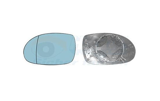 Mirror Glass, outside mirror 0961837 Hagus, Image 2