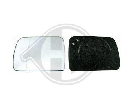Mirror Glass, outside mirror 1290128 Diederichs, Image 2