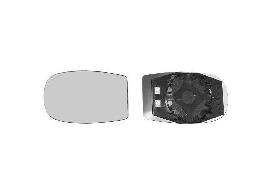 Mirror Glass, outside mirror 1620837 Hagus