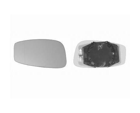 Mirror Glass, outside mirror 1625838 Hagus