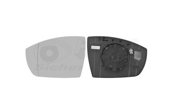 Mirror Glass, outside mirror 1803835 Hagus