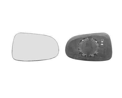 Mirror Glass, outside mirror 1867832 Hagus