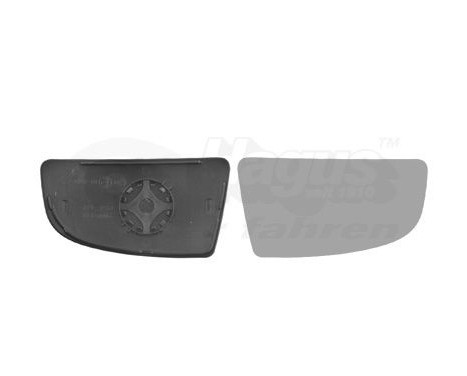 Mirror Glass, outside mirror 1991836 Hagus