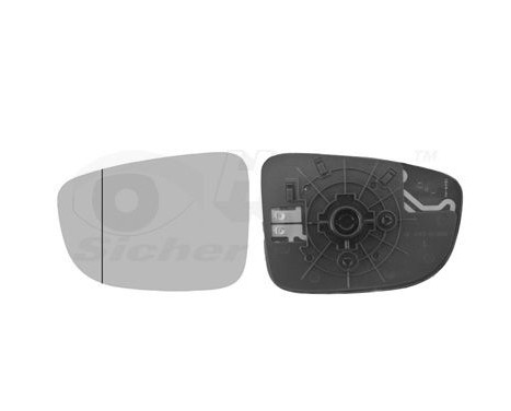 Mirror Glass, outside mirror 2766835 Hagus