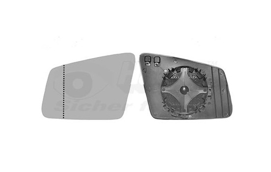 Mirror Glass, outside mirror 3044837 Hagus