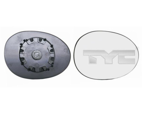 Mirror Glass, outside mirror 305-0115-1 TYC