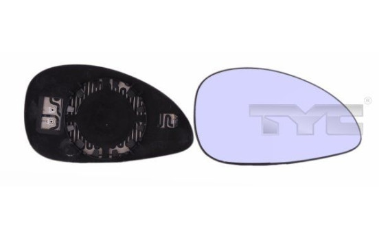 Mirror Glass, outside mirror 305-0120-1 TYC