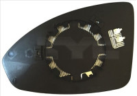 Mirror Glass, outside mirror 306-0015-1 TYC