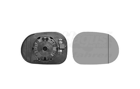Mirror Glass, outside mirror 3085838 Hagus