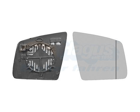 Mirror Glass, outside mirror 3095838 Hagus