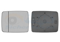 Mirror Glass, outside mirror 3099837 Hagus