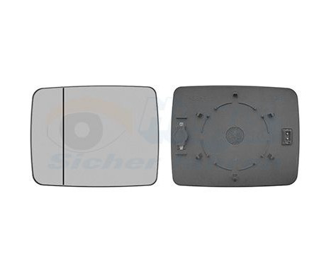 Mirror Glass, outside mirror 3099837 Hagus
