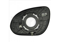 Mirror Glass, outside mirror 313-0037-1 TYC