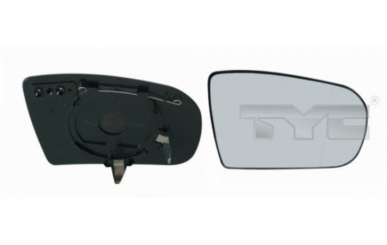 Mirror Glass, outside mirror 321-0075-1 TYC