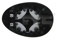 Mirror Glass, outside mirror 322-0005-1 TYC