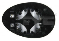 Mirror Glass, outside mirror 322-0006-1 TYC