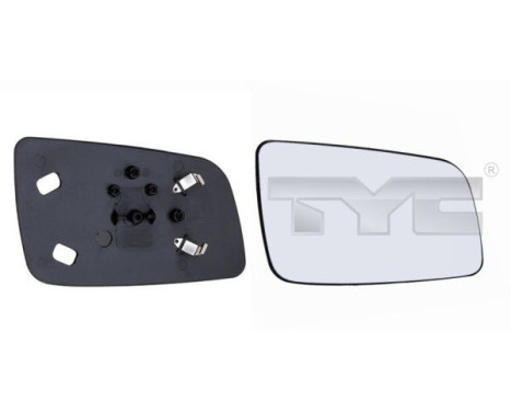 Mirror Glass, outside mirror 325-0013-1 TYC