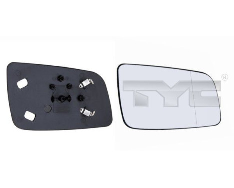 Mirror Glass, outside mirror 325-0014-1 TYC