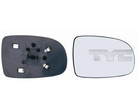 Mirror Glass, outside mirror 325-0030-1 TYC