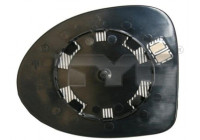Mirror Glass, outside mirror 328-0132-1 TYC