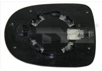Mirror Glass, outside mirror 328-0138-1 TYC