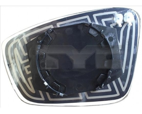 Mirror Glass, outside mirror 332-0058-1 TYC
