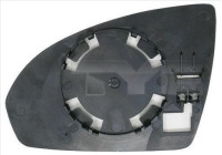 Mirror Glass, outside mirror 333-0005-1 TYC
