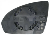 Mirror Glass, outside mirror 333-0009-1 TYC