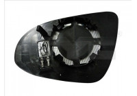 Mirror Glass, outside mirror 336-0128-1 TYC