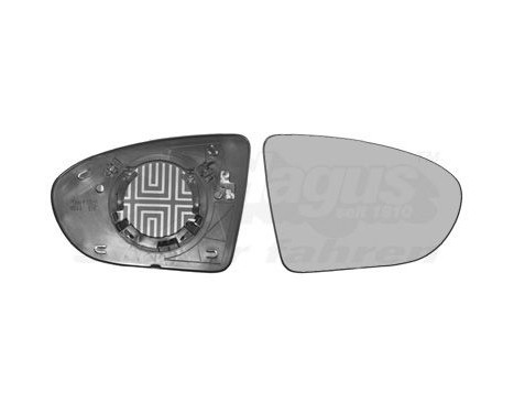 Mirror Glass, outside mirror 3388838 Hagus