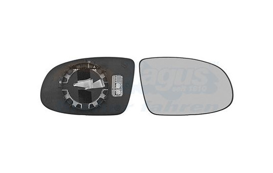 Mirror Glass, outside mirror 3715838 Hagus