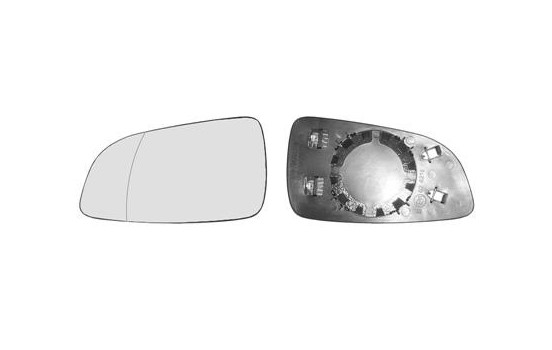 Mirror Glass, outside mirror 3745837 Hagus