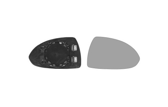 Mirror Glass, outside mirror 3750838 Hagus