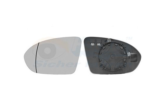 Mirror Glass, outside mirror 3810837 Hagus