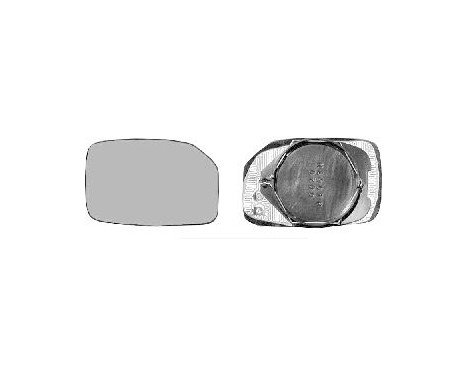 Mirror Glass, outside mirror 4009837 Hagus, Image 2