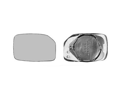 Mirror Glass, outside mirror 4009837 Hagus