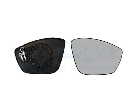Mirror Glass, outside mirror 4034838 Hagus