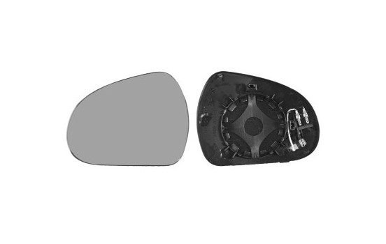 Mirror Glass, outside mirror 4042837 Hagus