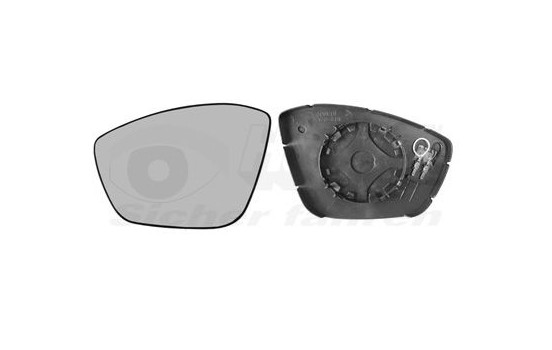 Mirror Glass, outside mirror 4081837 Hagus