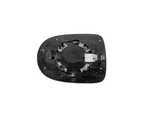 Mirror Glass, outside mirror 4333838 Hagus