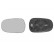 Mirror Glass, outside mirror 4338832 Hagus