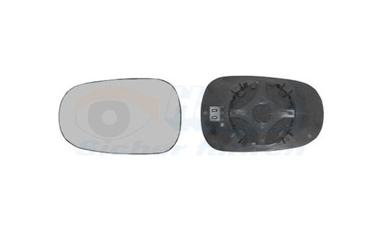 Mirror Glass, outside mirror 4338835 Hagus, Image 2